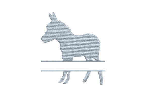 Charming Donkey Monogram for Personalized Gifts