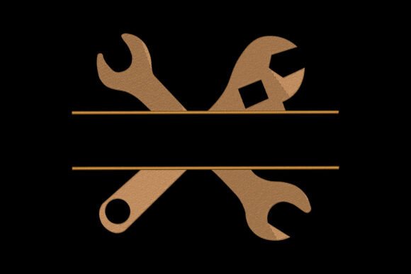 Wrench Cross Monogram: A Touch of Elegance