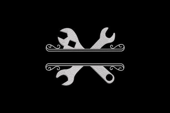 Wrench Monogram: A Versatile Design for Business